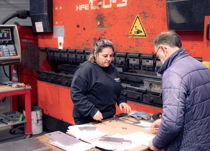 Presse plieuse - Mimault