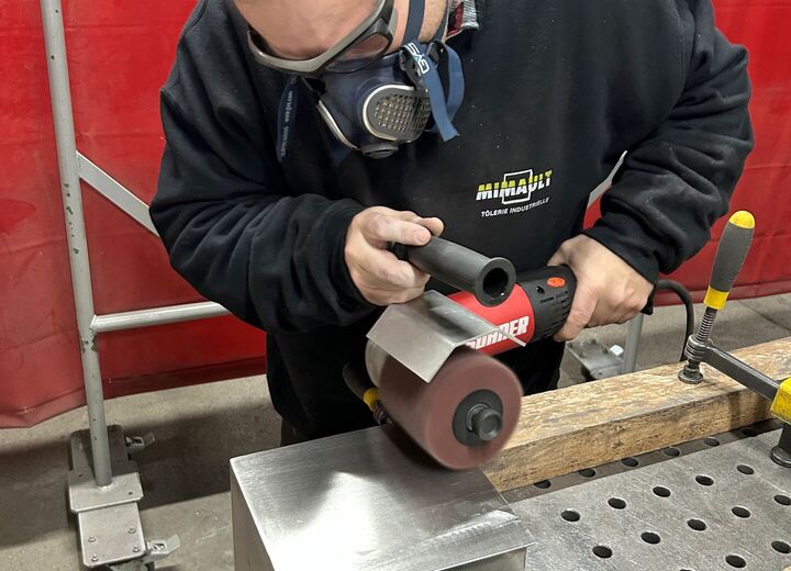 finition alu - inox - Mimault