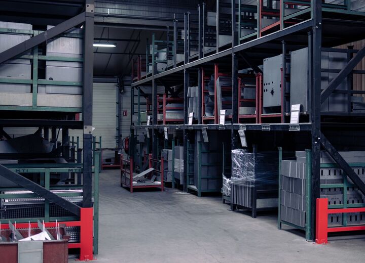 Stock de pièces en cours - Mimault