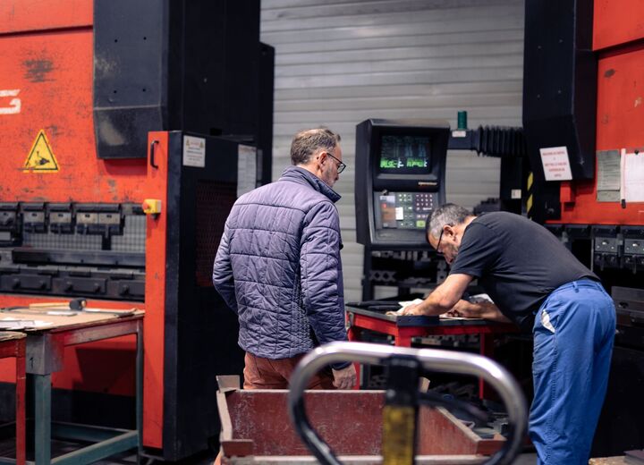 Presse plieuse - Mimault