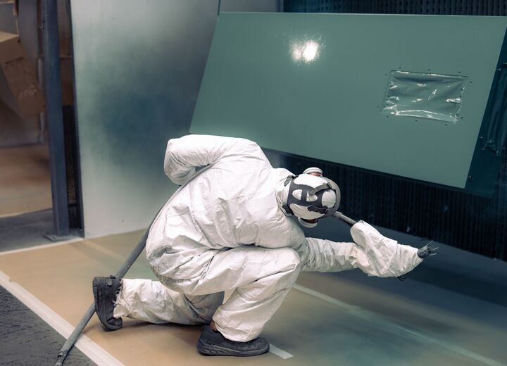 Cabine de peinture - Mimault