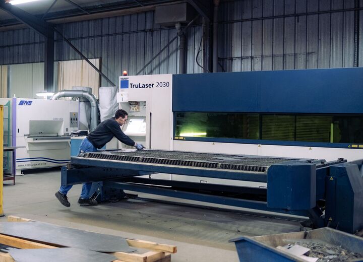 Table laser - découpe laser - Mimault